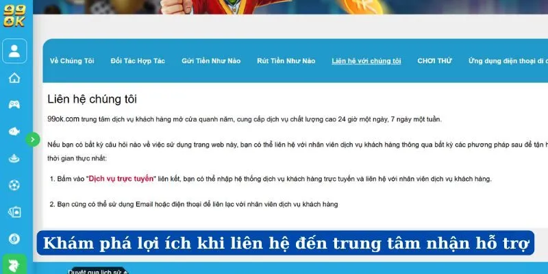 Khám phá lợi ích khi liên hệ đến trung tâm nhận hỗ trợ